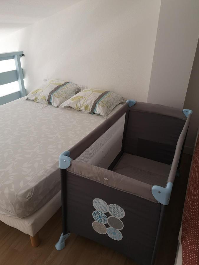 Appart Mezzanine Vue Mer Et Plage, Parking Wifi Tv เลอบาร์กาแรส ภายนอก รูปภาพ