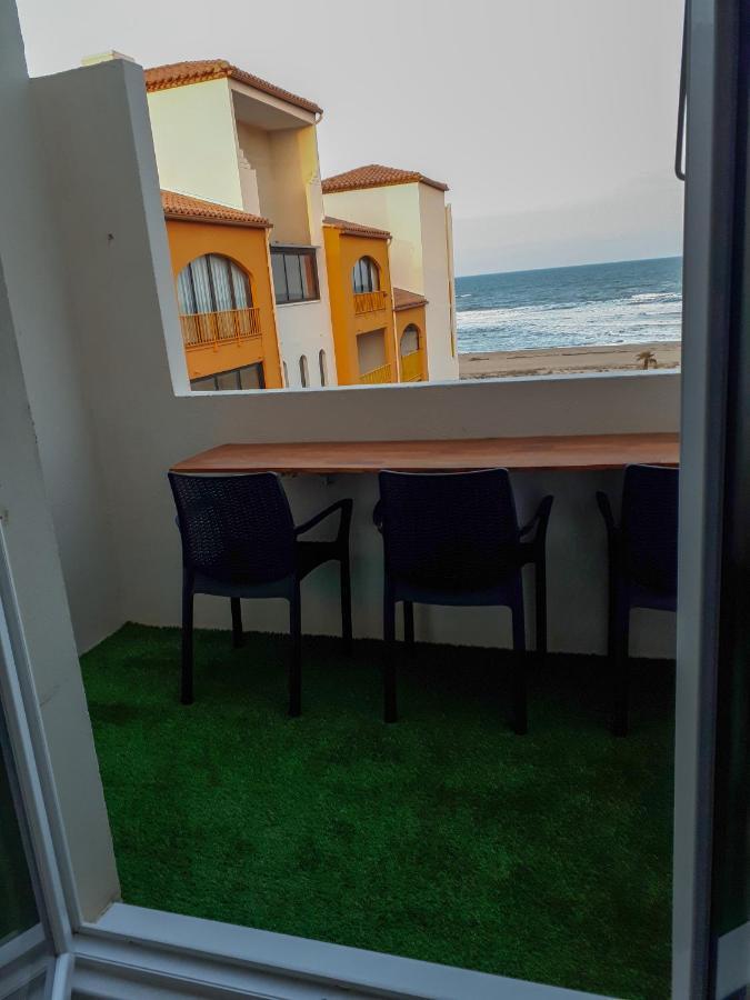 Appart Mezzanine Vue Mer Et Plage, Parking Wifi Tv เลอบาร์กาแรส ภายนอก รูปภาพ