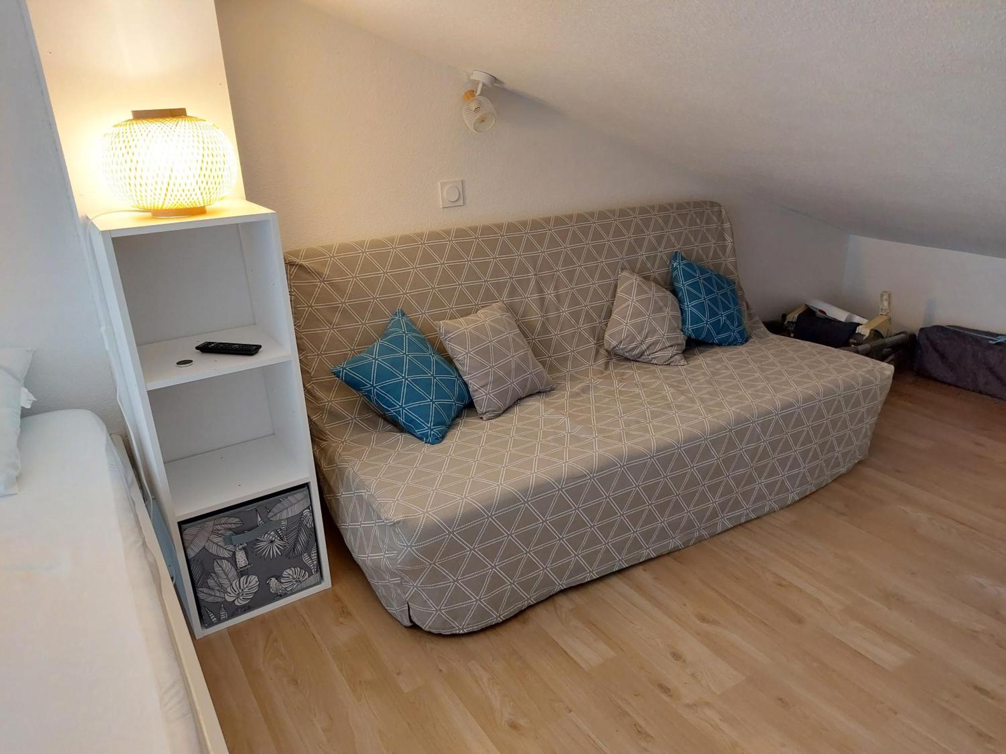 Appart Mezzanine Vue Mer Et Plage, Parking Wifi Tv เลอบาร์กาแรส ภายนอก รูปภาพ