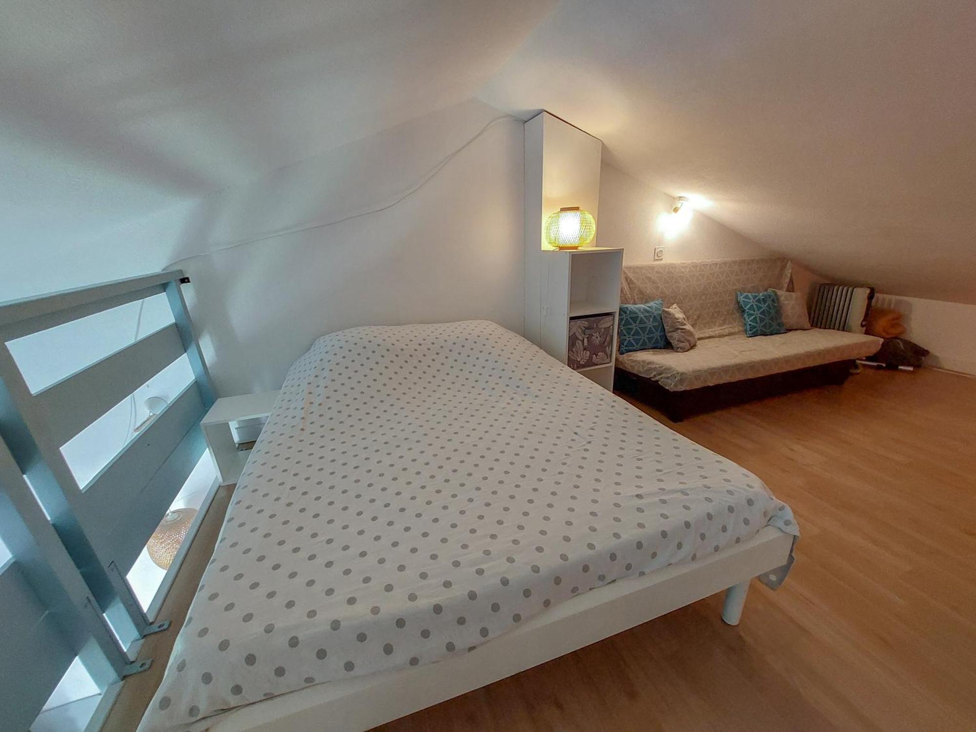 Appart Mezzanine Vue Mer Et Plage, Parking Wifi Tv เลอบาร์กาแรส ภายนอก รูปภาพ